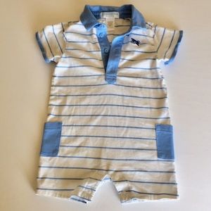 GUC Janie and Jack Layette Boys Romper 6-12 months